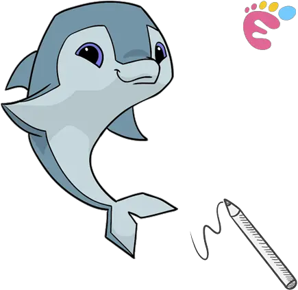 Animal Easy To Do Everything Draw Dophin Png Animal Jam Icon