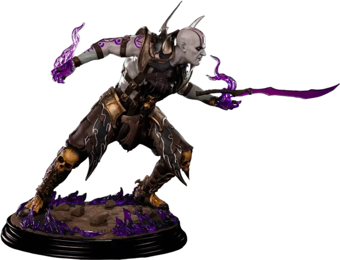 Mortal Kombat X Quan Chi Sorcerer Exclusive 14 Scale Statue Mortal Kombat X Quan Chi Png Mortal Kombat X Logo Png