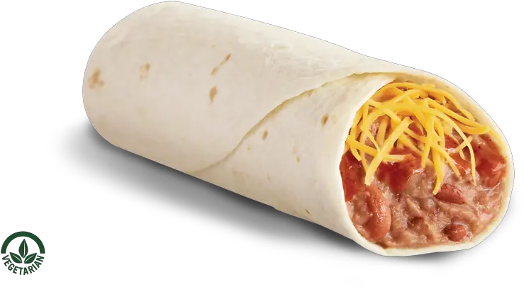 Del Taco Food Burritos Burrito Bean And Cheese Png Chipotle Burrito Png