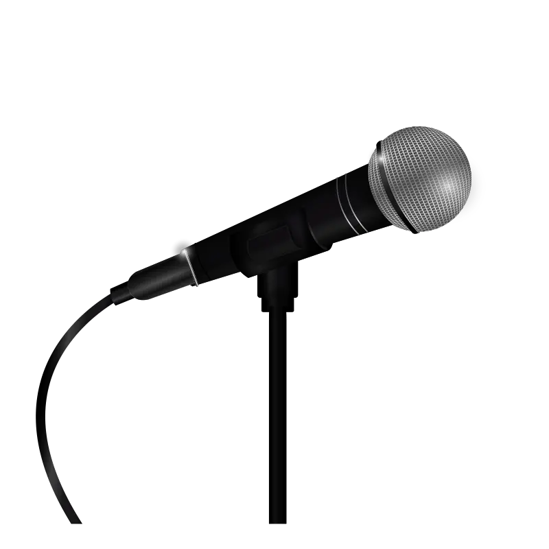 Microphone Sticker Png