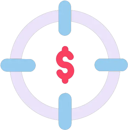 Target Icon Business Finance Dot Png Cost Efficiency Icon