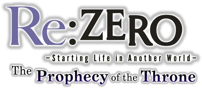 Zero Poster Png Re Zero Logo