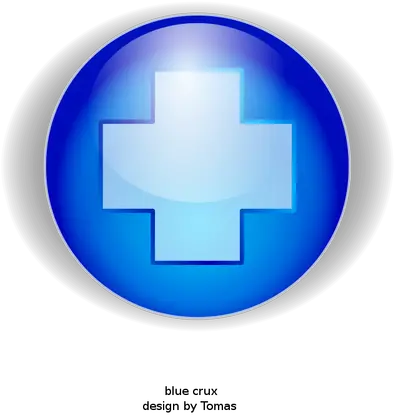 Blue Cross In A Circle Vector Image Public Domain Vectors Png Holy Icon