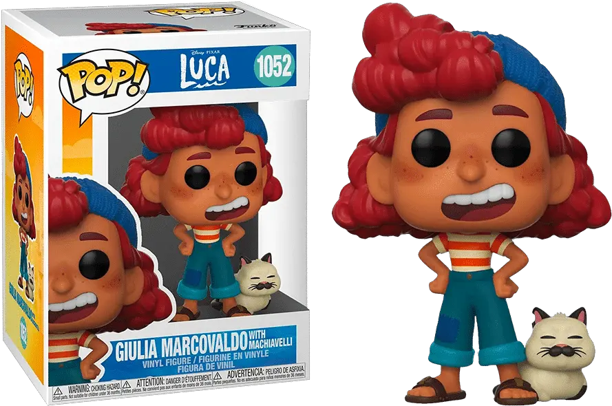 Funko Pop Luca Giulia Marcovaldo 1062 Funko Pop Luca Png Toy Story Icon