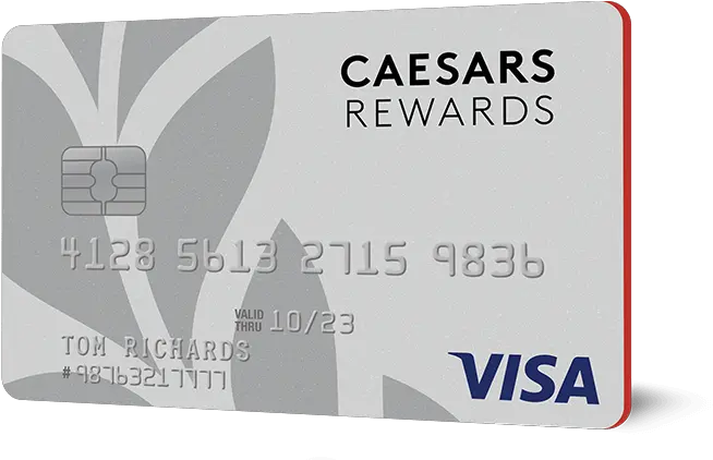 Caesars Rewards Visa Card Caesar Rewards Card Png Visa Card Logo