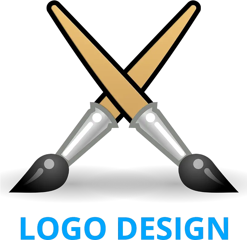 Mascot Logo Design Paint Brush Clip Art Png Mascot Logo