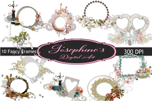 10 Fancy Clipart Frames Borders 2 Floral Design Png Fancy Borders Transparent