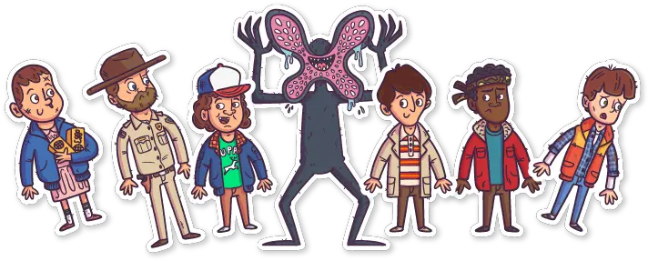 Stranger Things No Png Stranger Things Stickers Stranger Things Png