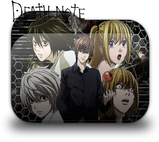 Download Death Note Posted By Ethan Cunningham Icon Folder Anime Death Note Png Death Note Png