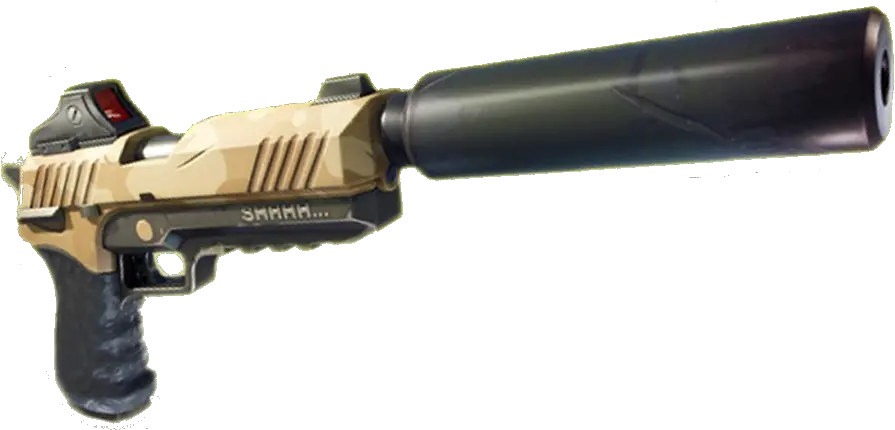 Transparent Silenced Pistol Comment Silence Pistol Transparent Fortnite Png Pistol Transparent