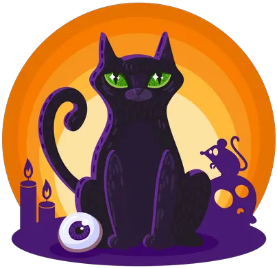 Best Premium Halloween Background With Zombies Hand In Halloween Gato Negro Png Halloween Cat Icon