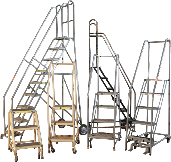 Used Rolling Ladders For Sale By American Surplus Inc Ladder Png Ladder Transparent