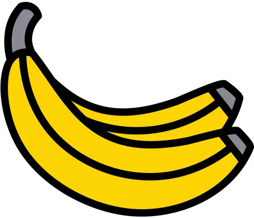 Free Banana Icon Of Colored Outline Style Available In Svg Ripe Banana Png Bananas Icon