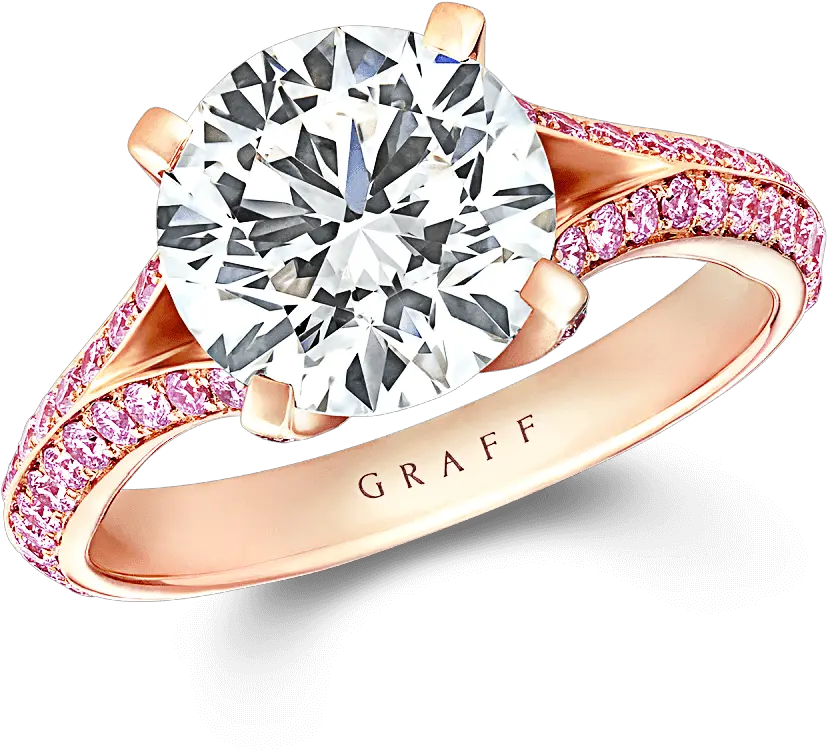 Engagement Ring Legacy Round Brilliant Cut Ring Png Pink Subscribe Png