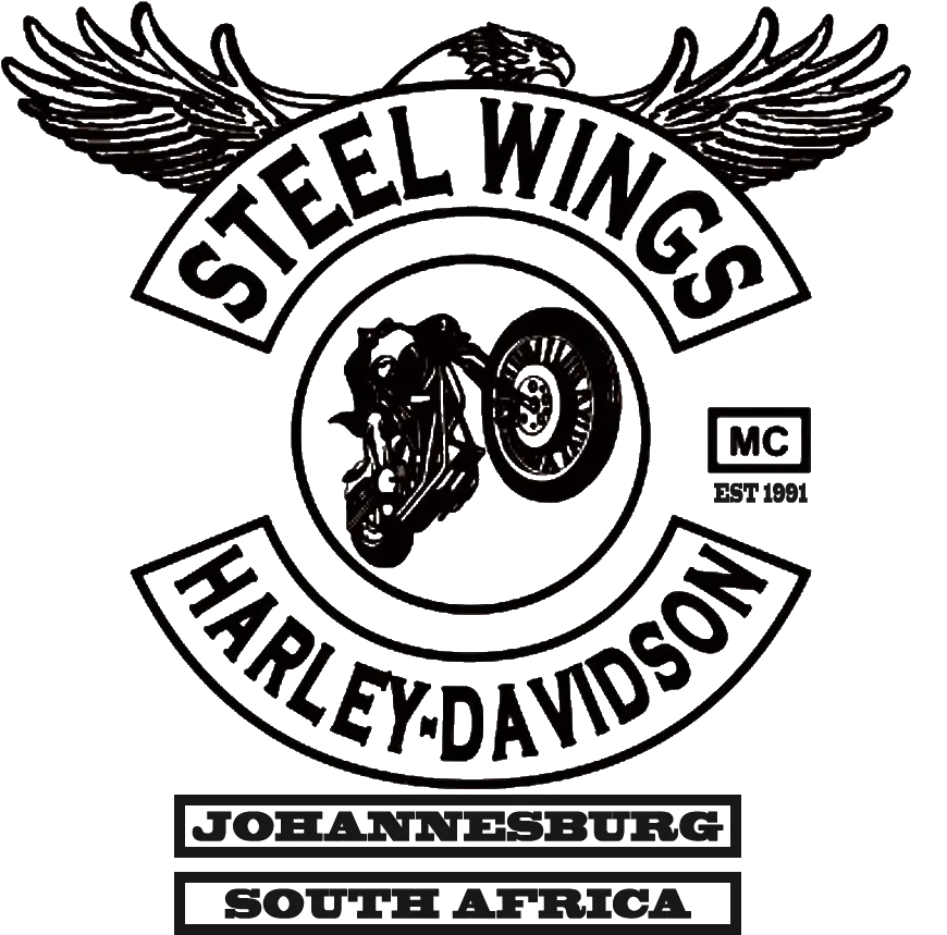 Steelwings Motorcycle Club Steelwings Harley Davidson Club Png Mc Logo