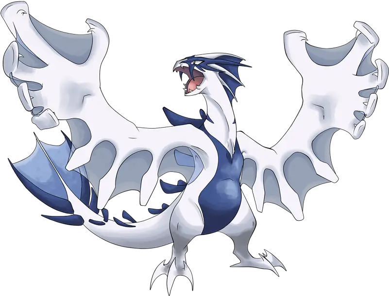 Pokemon 8249 Mega Lugia Pokedex Legendary Pokemon Mega Evolve Png Lugia Png