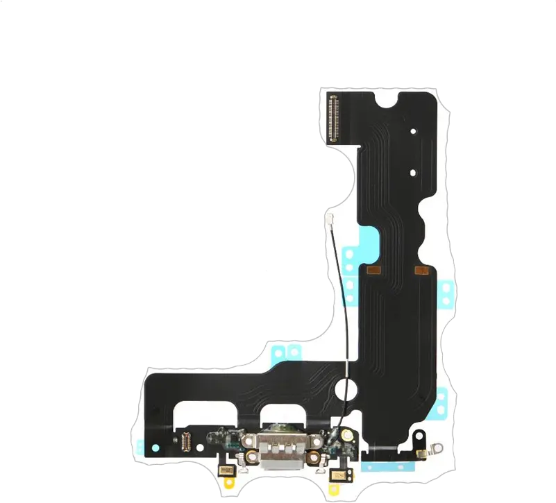 Iphone 7 Plus Charging Port Dock Flex Cable Iphone 7 Plus Charging Port Replacement Png Iphone 7 Plus Png