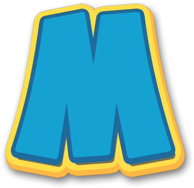 Alphabet Paw Patrol Letter M Letter M Clipart Png Letter M Png