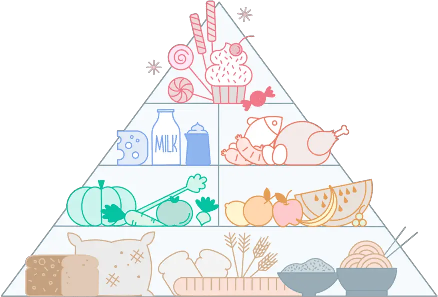 How Corporations Illustration Png Food Pyramid Png