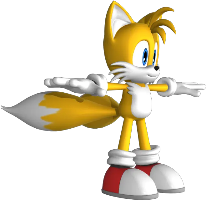 Sonic Forces Miles Tails Prower Model Png Tails Png