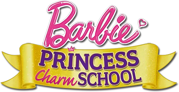 Princess Charm School Image Barbie Princess School Png Barbie Logo Png