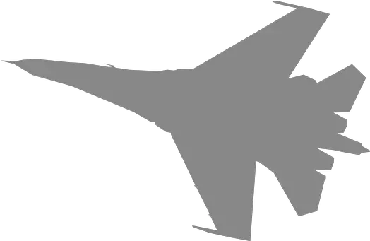 Free Jet Airplane Vectors Su 27 Silhouette Png Jet Plane Icon