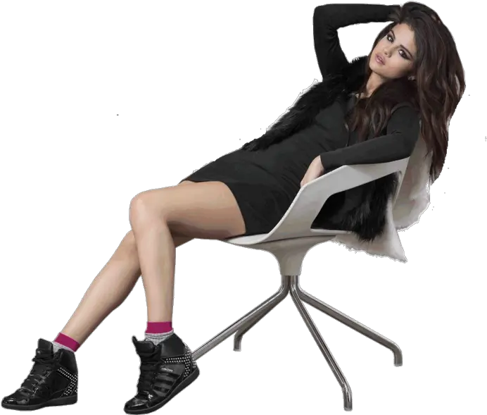 Selena Sit Png Official Psds Selena Gomez Full Body Selena Png