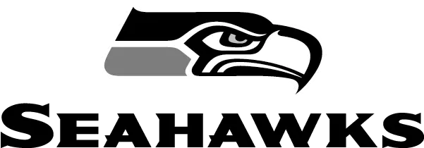 Black And White Seahawks Logo Logo Seattle Seahawks Png Seahawks Logo Black And White