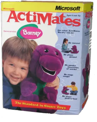 Actimates Microsoft Actimates Interactive Barney Png Barney Png
