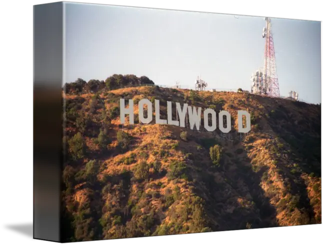 Hollywood Sign By Michael Hall Hollywood Sign Png Hollywood Sign Transparent