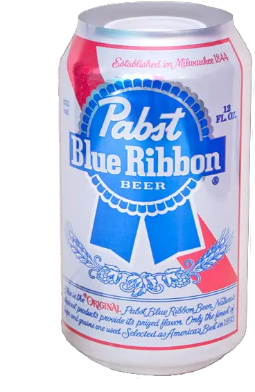 Pabst Blue Ribbon Transparent Png Pabst Blue Ribbon Beer Can Png
