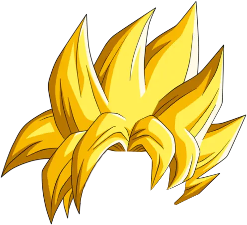 Dbz Hair Png 2 Image Super Saiyan Hair Png Goku Hair Transparent