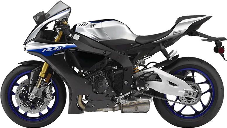 2018 Yzfr1mwhitecarbon2png Excel Moto R1m 2019 Side View Moto Moto Png