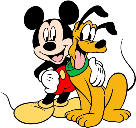 Pluto E Mickey Png 1 Image Mickey Mouse And Pluto Pluto Transparent Background