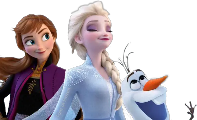 Frozen 2 Anna Elsa Olaf Png Image Transparent