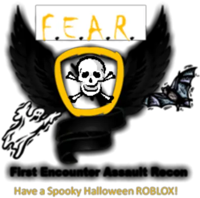 Fear Halloween Logo Version 20 Roblox Png Halloween Logo