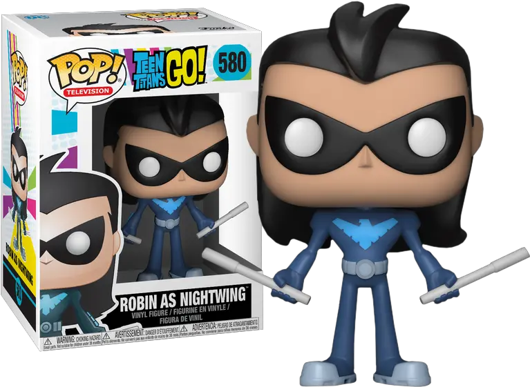 Teen Titans Go Funko Pop Png Teen Titans Go Funko Pop Nightwing Png