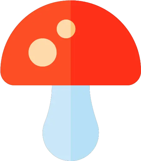 Flat Version Mushroom Icon Png