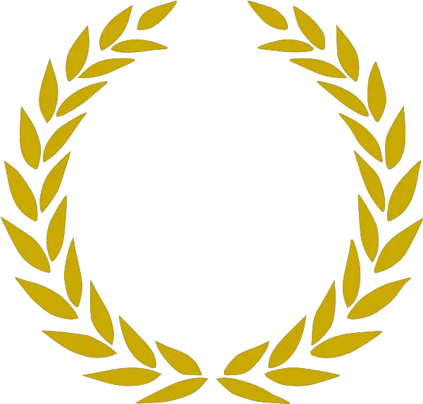 Library Of Star Laurel Wreath Picture Logo Gold Leaf Png Leaf Wreath Png