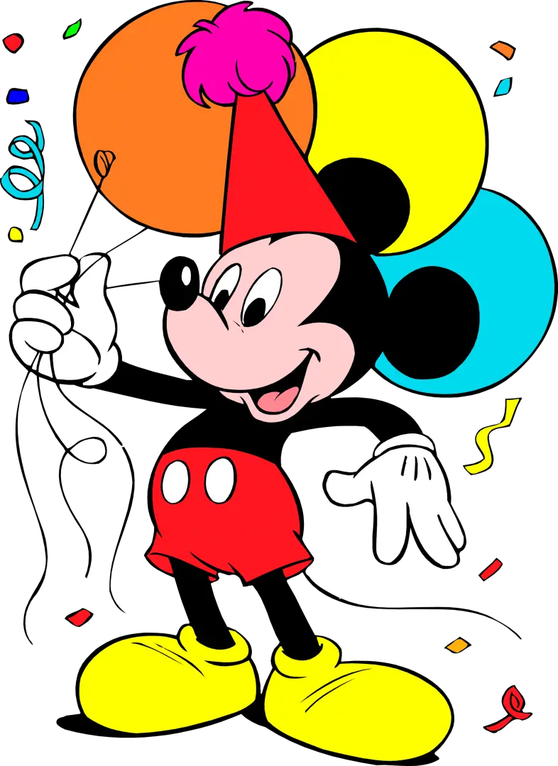 Mickey Mouse Png Black And White