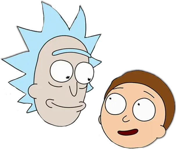 Rickandmorty Morty Ricksanchez Mortysmi Rick And Morty Heads Png Rick And Morty Png