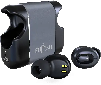 Fujitsu True Wireless Earbuds M310bt Fujitsu Bluetooth Earphone Png Earbuds Png