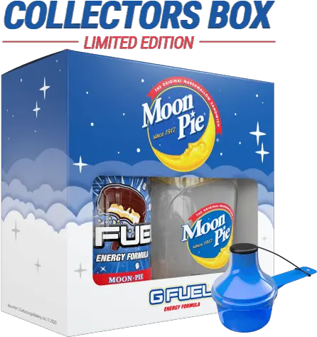 G Fuel Shoots For The Moon With New Moon Pie Gfuel Shaker Png Gfuel Png