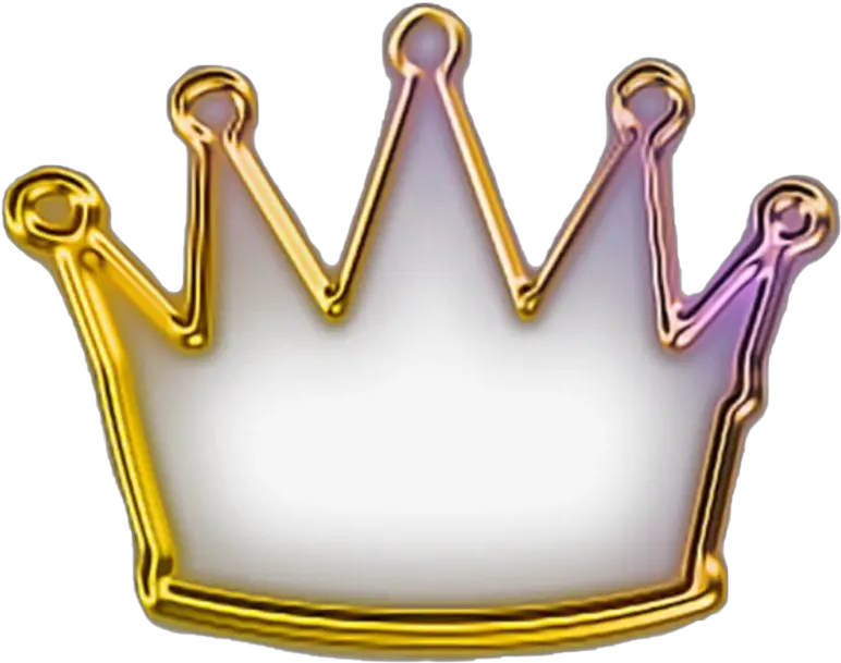 Golden Princess Crown Png Clipart Transparent Neon Crown Png Crown Clipart Png