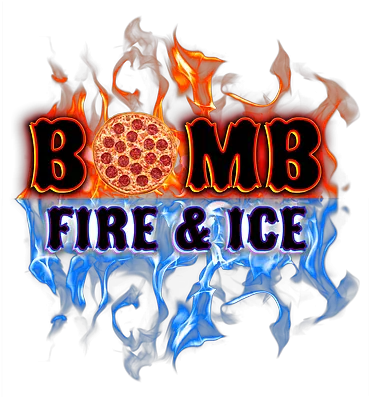 Pizza Menu Bomb Fire U0026 Ice Graphic Design Png Menu Png