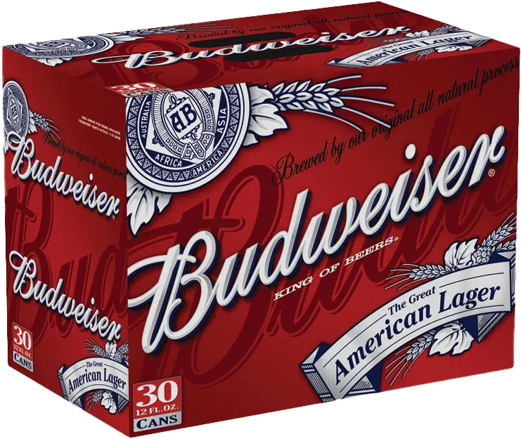 Budweiser 24 Pack Can Transparent Png Bud 18 Pack Budweiser Can Png