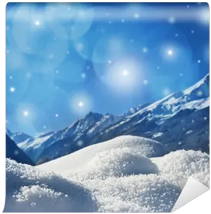 Winter Background With Snow Texture And Summit Png Snow Texture Png