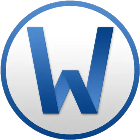 Word Circle Icon Circle Png Microsoft Word Logo