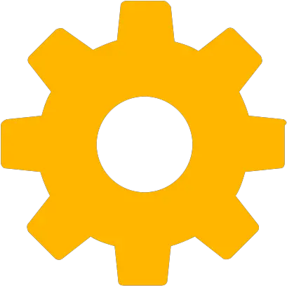 Services Settings And Gear Icon Png Symbol Yellow Services Icon Png Gear Cog Icon