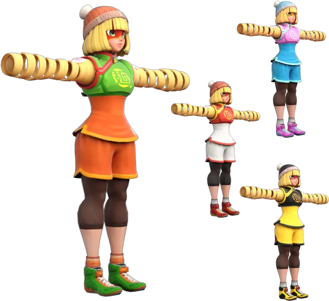 Nintendo Switch Arms Min Min The Models Resource Arms Nintendo Switch Min Min Png Arm Png
